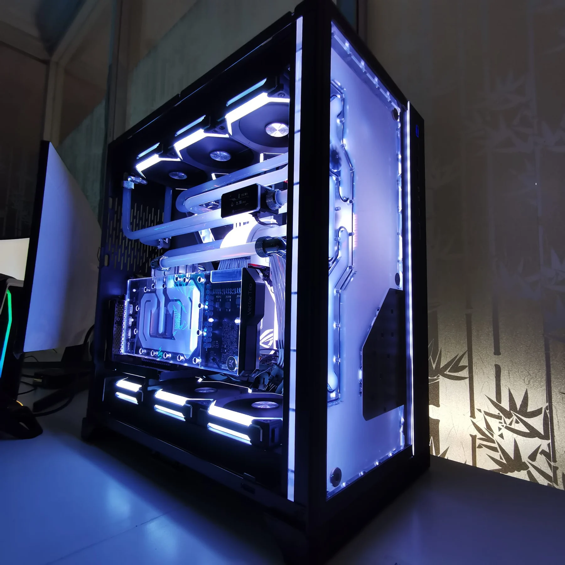 PC watercooling blanc