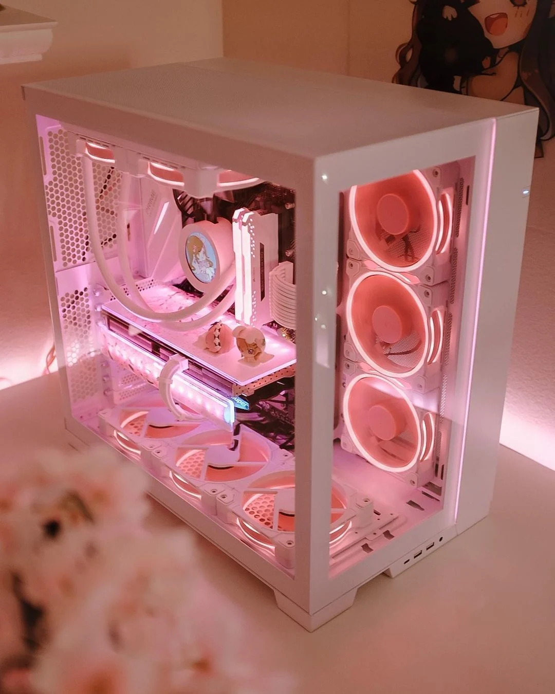 PC watercooling rouge