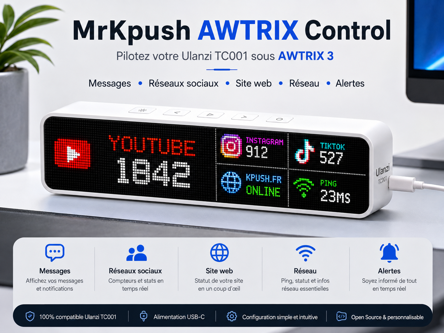 Mrkpush Awtrix Control
