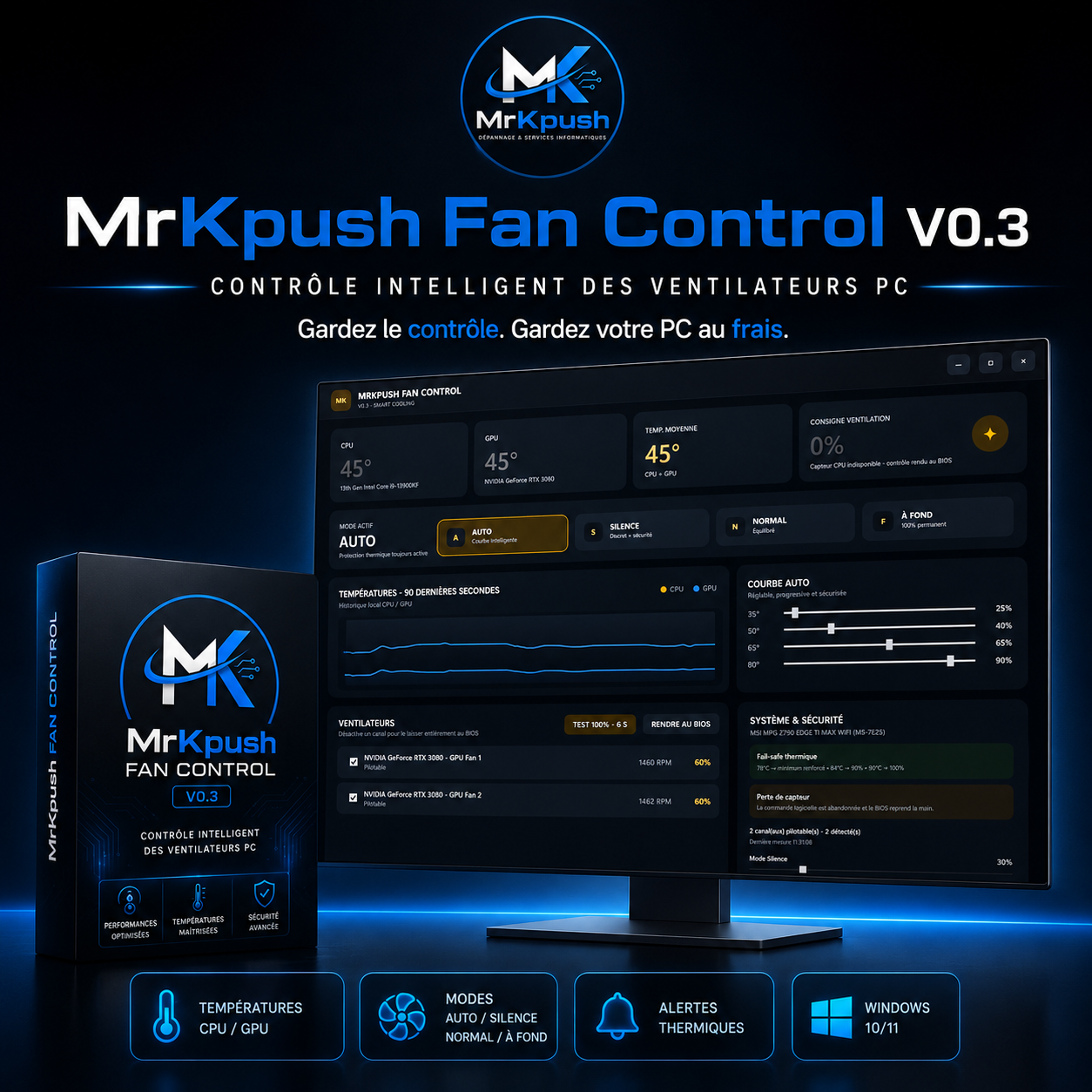 MrKpush Fan Control